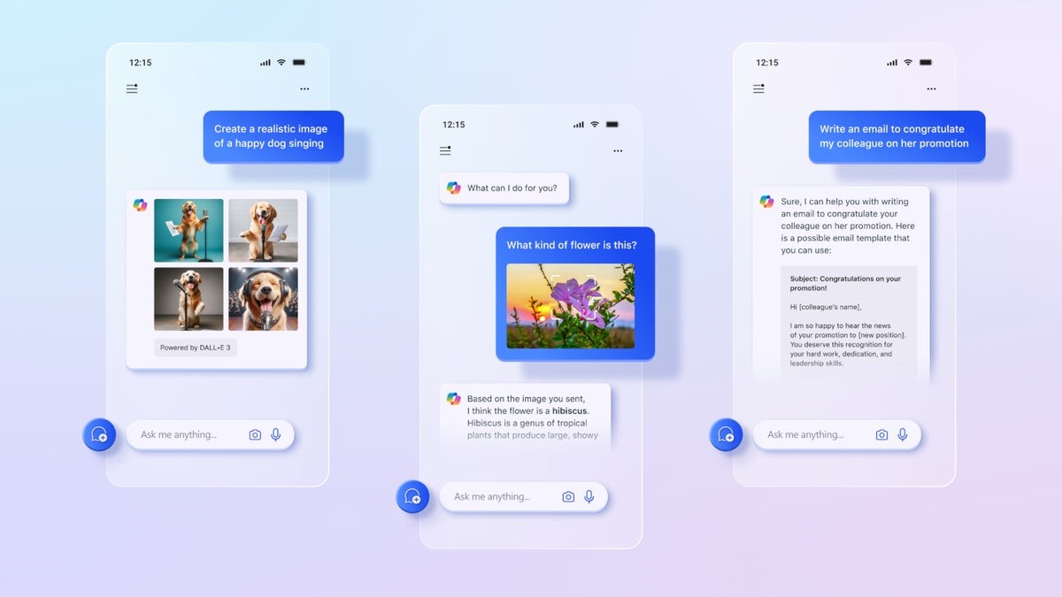 Microsoft lanza oficialmente Copilot para dispositivos iOS y Android
