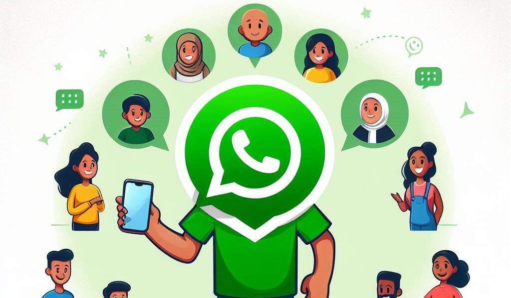 Whatsapp personificado dirigendo una comunidad
